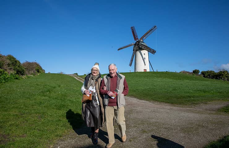The Five Sail Mill at Skerries Mills