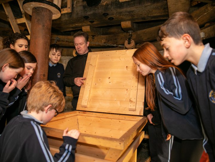 School tours at Skerries Mills