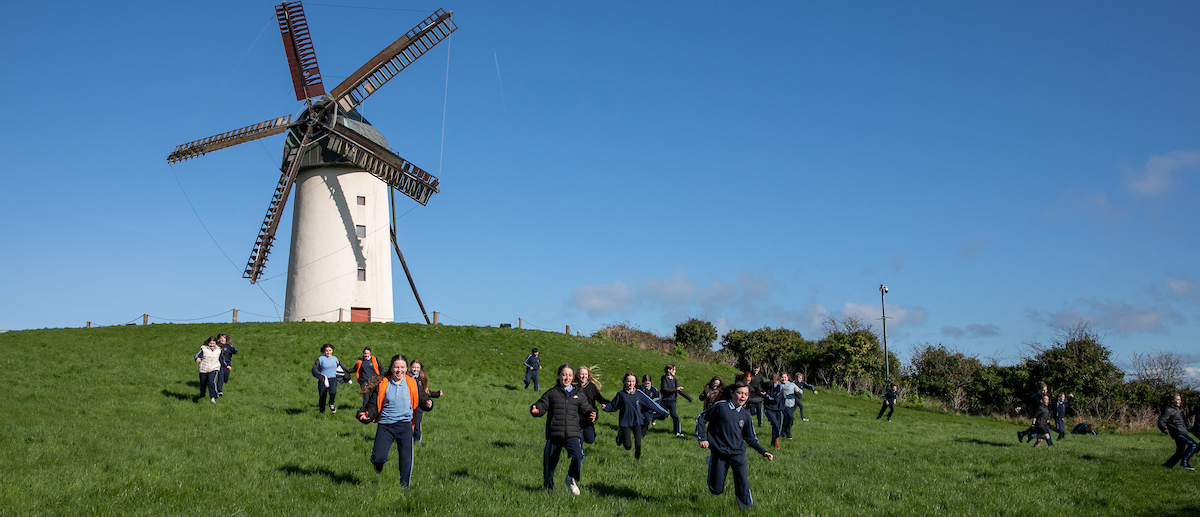 Educational tour at Skerries Mills
