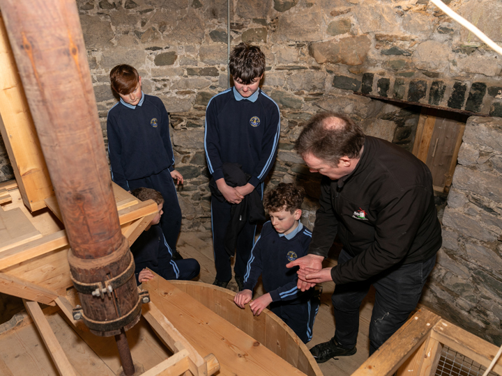 Scjool tour Exploring Skerries Mills