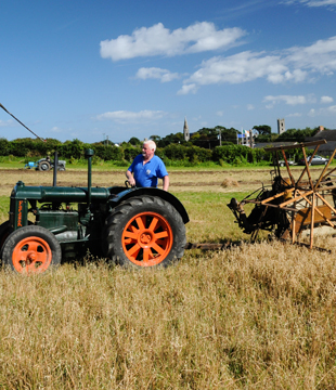 Skerries Fields & tractor
